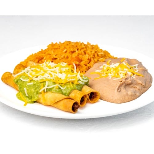 Three Rolled Tacos (Special #3).