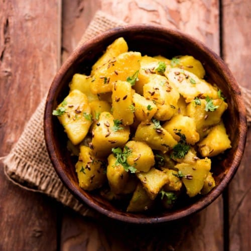 Non Paneer Curry of the Day.