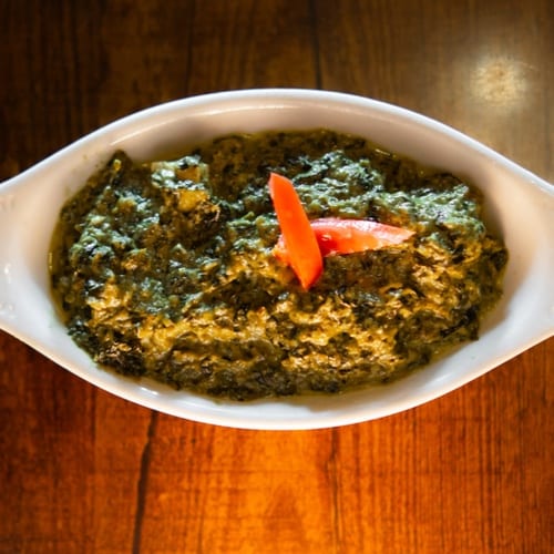 Saag Aloo.