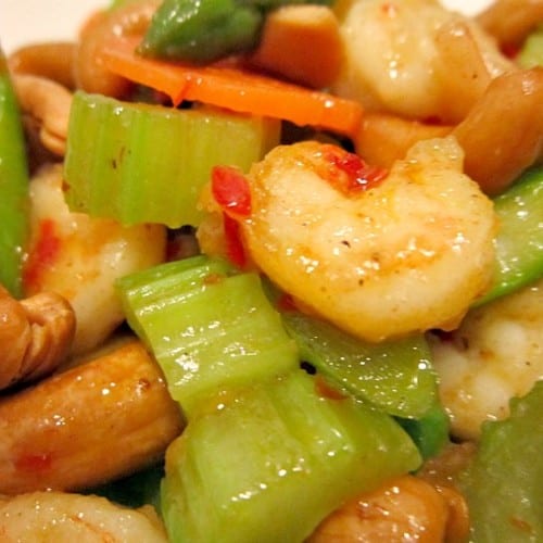 Cashew Nut Shrimp.