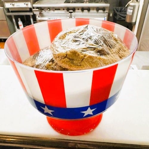 Peanut Butter & Chocolate Chunk Cookie.