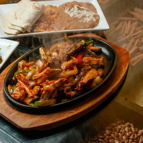 Grilled Skirt Steak Fajitas.