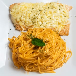 Creamy Salmon with Pasta