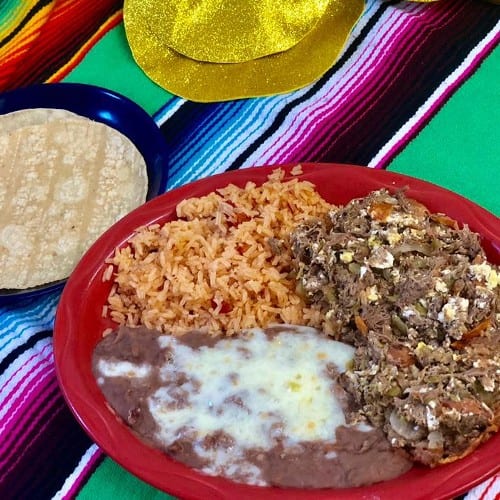11.  Machaca Dinner.