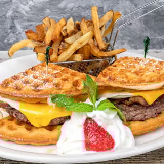 White Snake Waffle Sliders