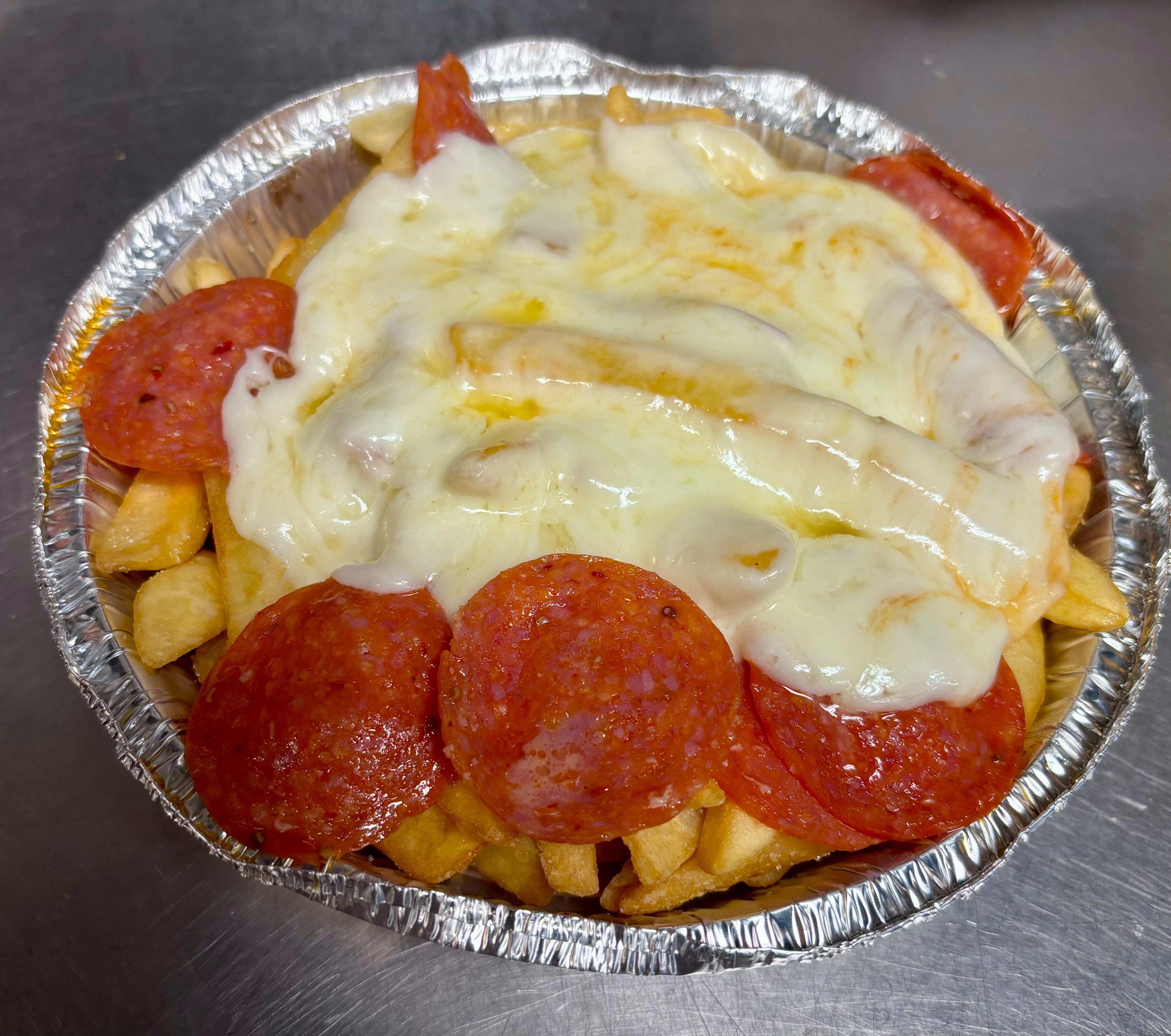 Pepperoni Cheese Fries.
