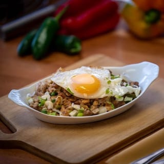 Sizzling sisig 