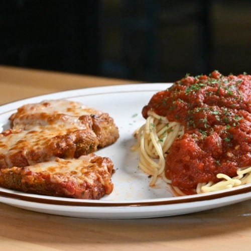 Eggplant Parmesan.