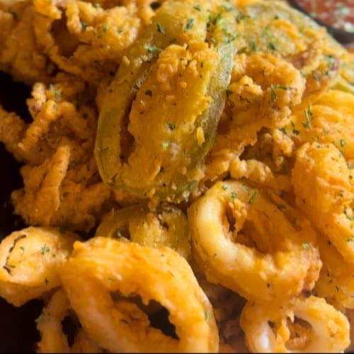 Calamari & Shrimp Fritto Misto.