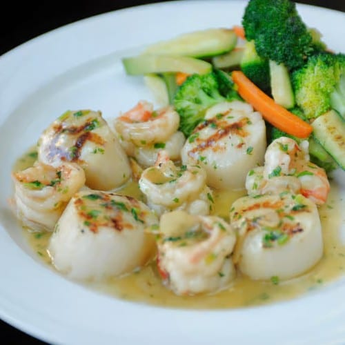 Capesante E Gamberi.