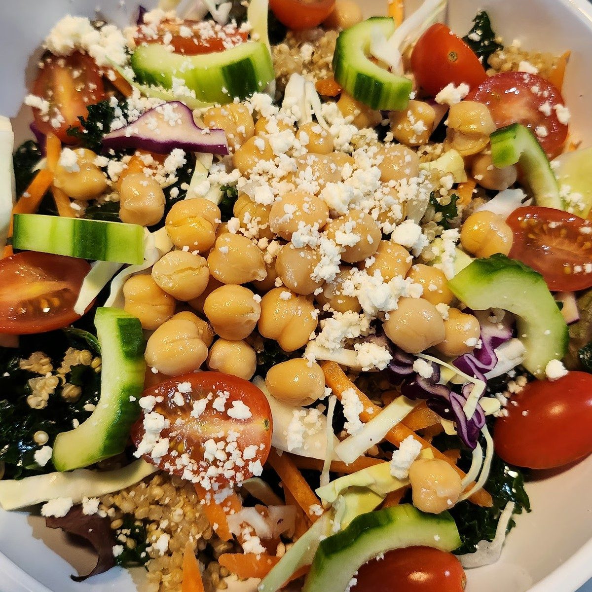 Super Kale & Quinoa Salad.