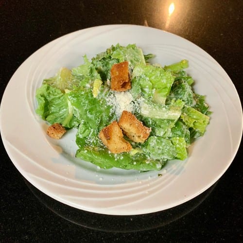 Small Caesar Salad.