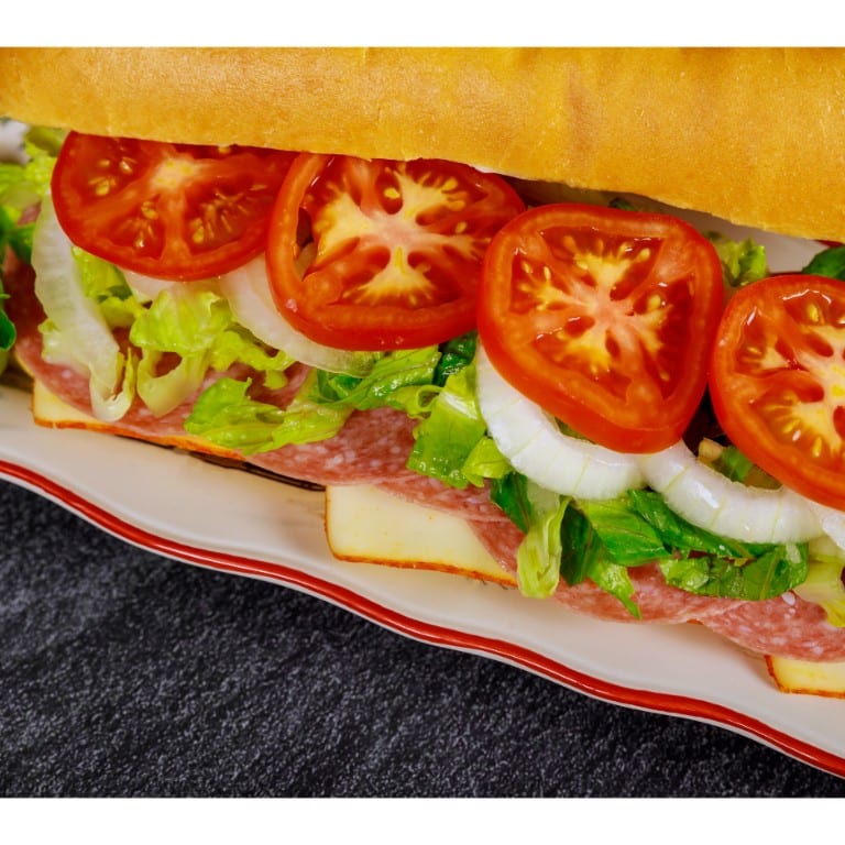 Pepperoni Cheese Sub.