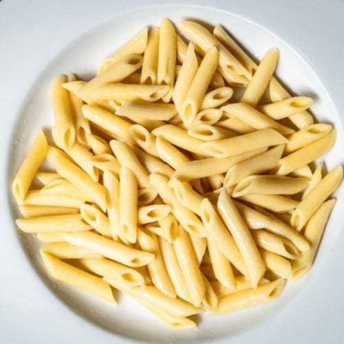 Buttered Pasta.