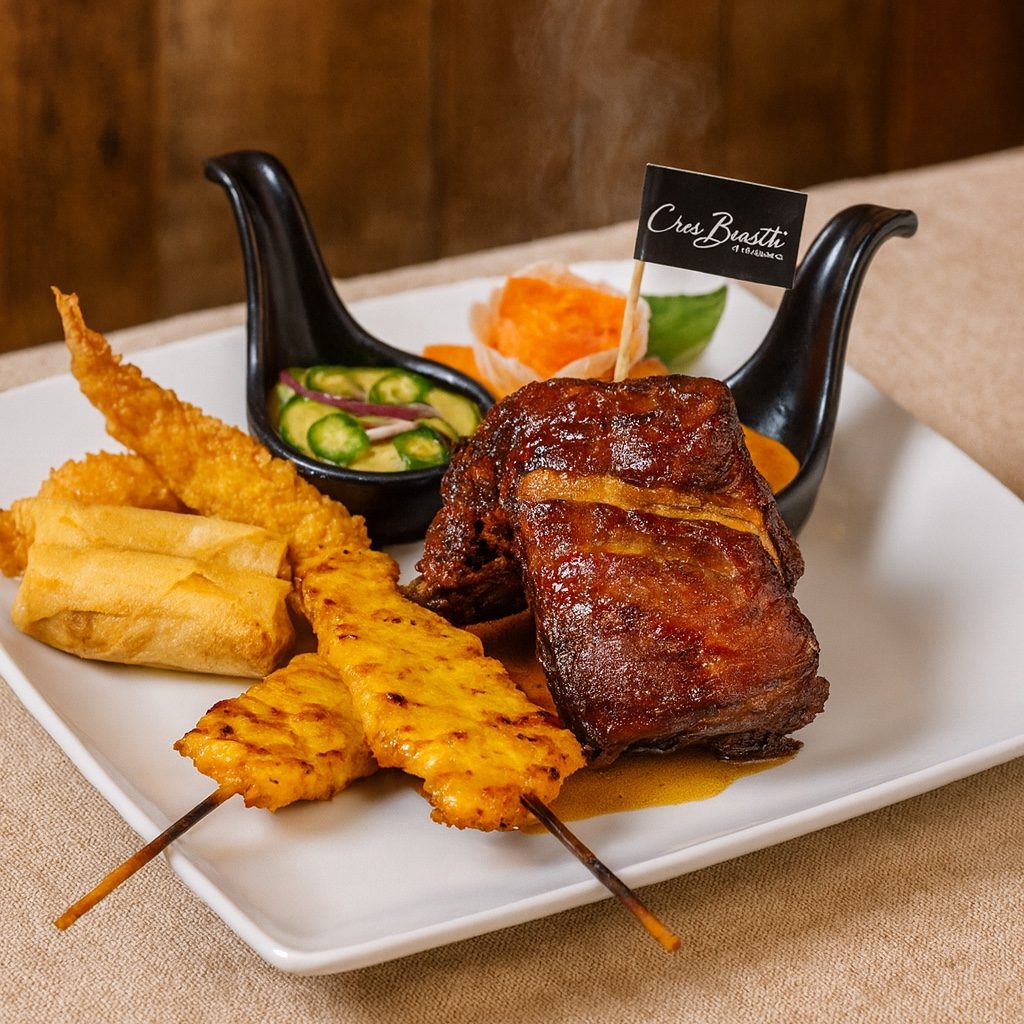 Chili basil sampler.