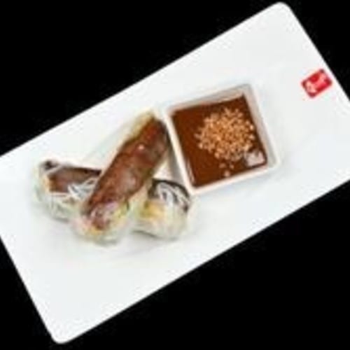 Grilled Beef Spring Roll.