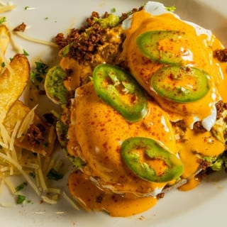 Mexican Eggs Benedict