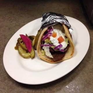 Lamb Gyro Pita Combo