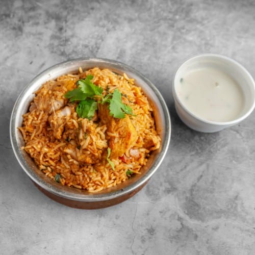 Chicken Biryani.
