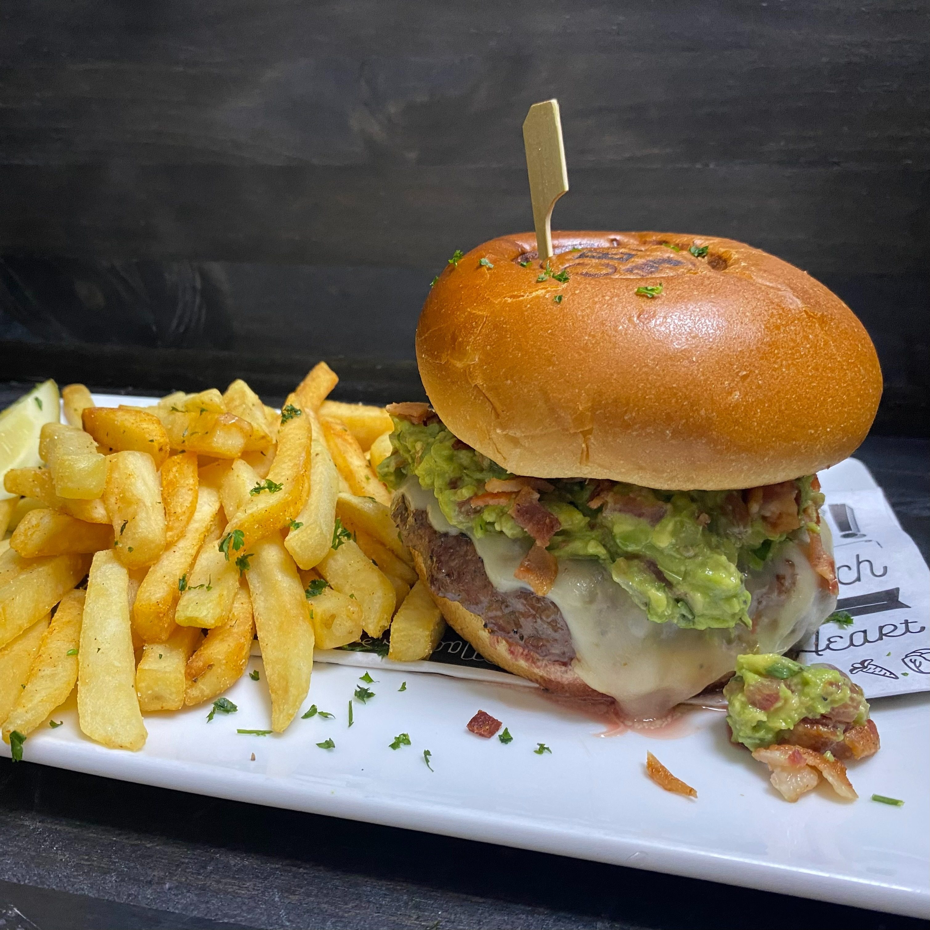 Southwestern burger*.