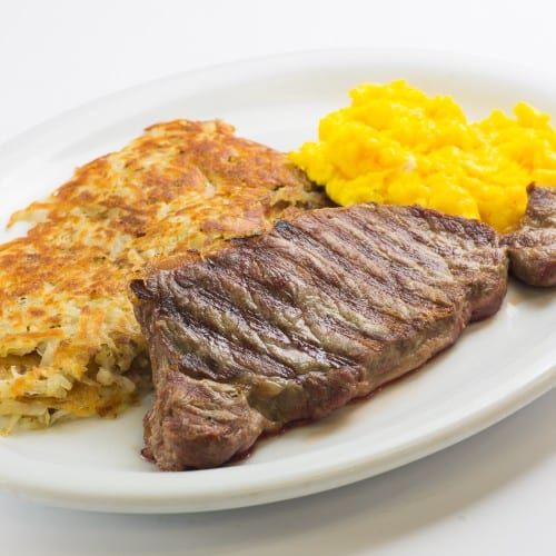 New York Steak & Eggs Breakfast.
