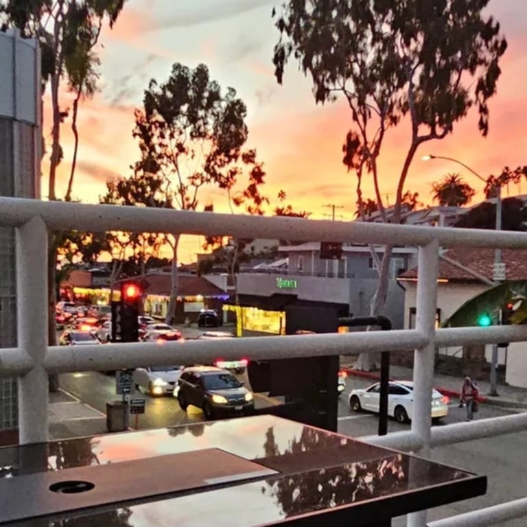 Relaxing Rooftop Lounge