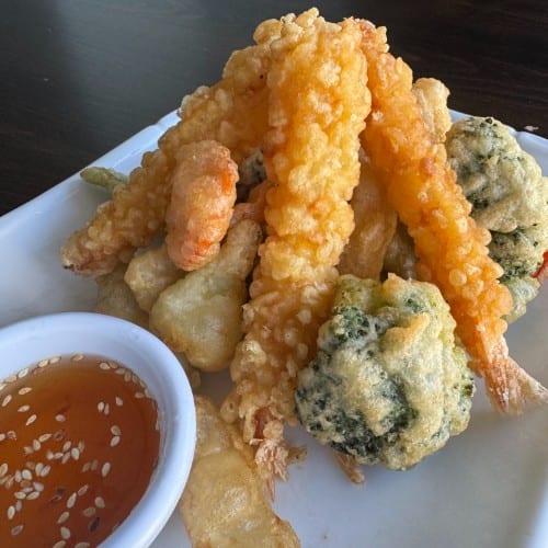 Shrimp and Veggie Tempura.