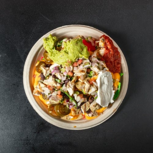 Plain Nacho Platter.