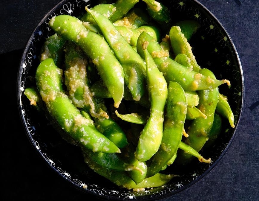 Garlic Edamame.