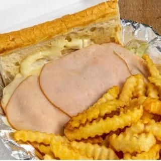 Ham and Cheese Po'Boy