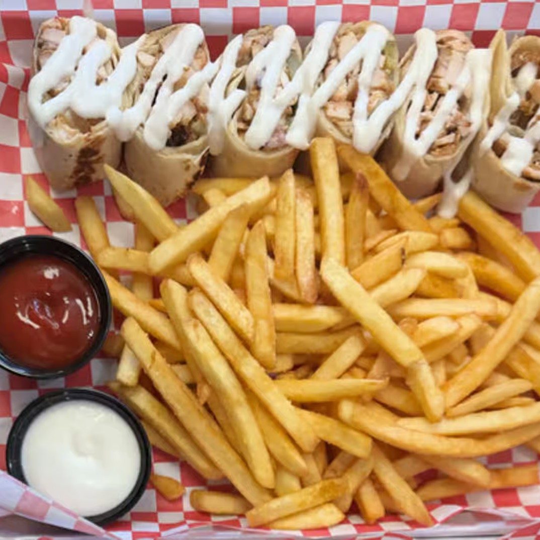 Chicken Shawarma Wrap.