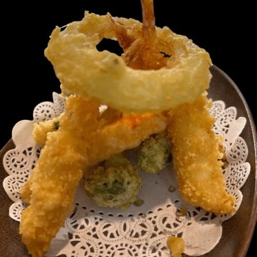 Shrimp Tempura Appetizer.