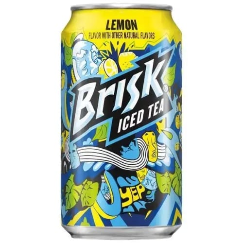Brisk Tea.