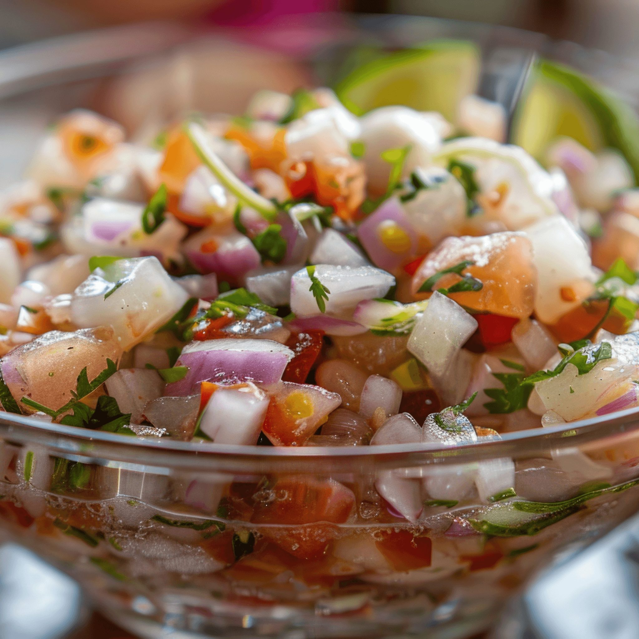 Shrimp Ceviche.