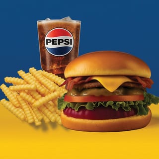 4. Bacon Cheese Burger Combo