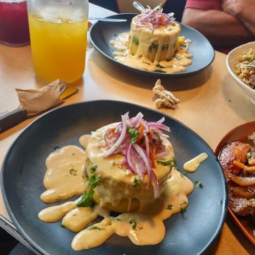 Causa Limeña De Pollo.