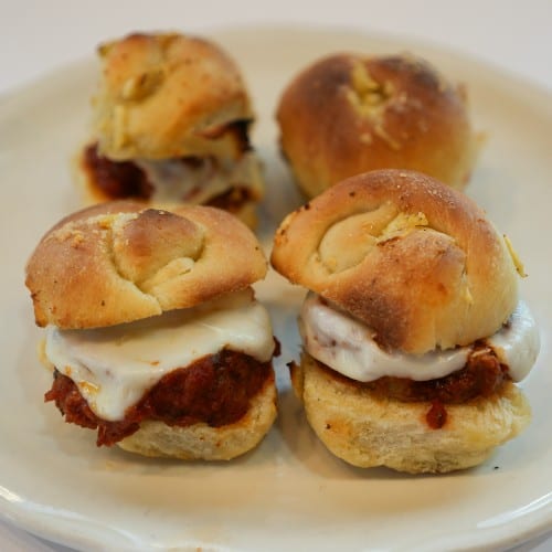 Meatball Sliders.