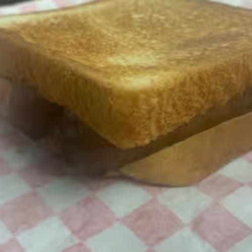 Fresh Sausage Sandwich.