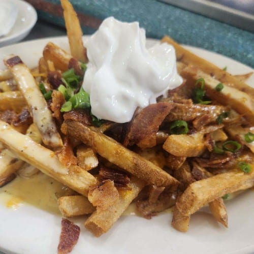 Appetizer Loaded French Fries.