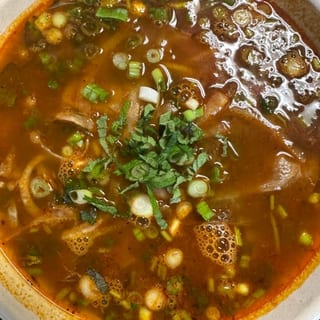 Spicy Lemongrass Beef Noodle Soup