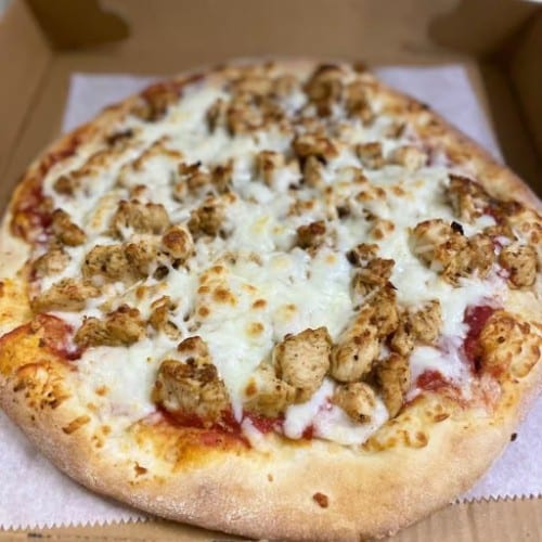 Buffalo Chicken Pizza.