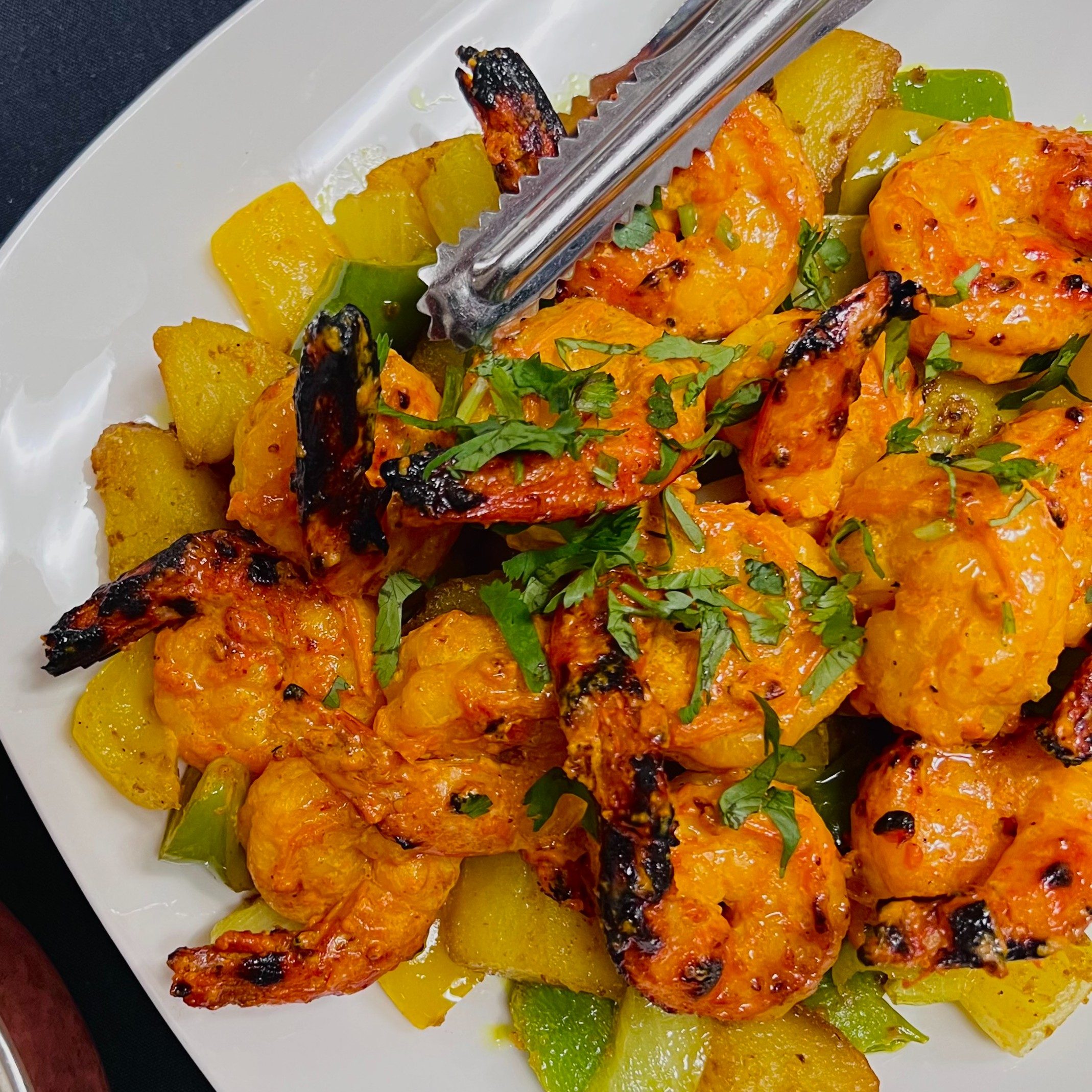 Shrimp Tandoori (With Tail) (GF).