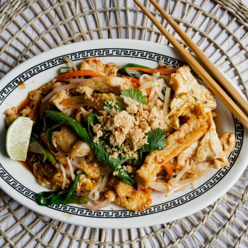 Pad Thai Rice Noodle 辣.