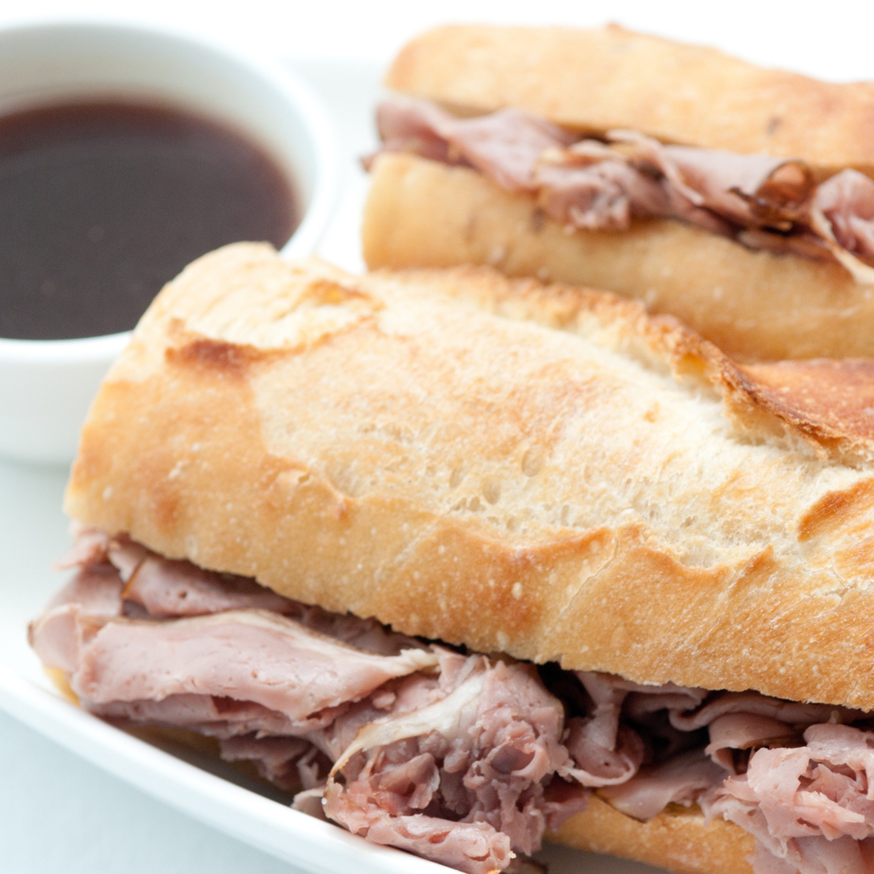Newman's French Dip Panini.
