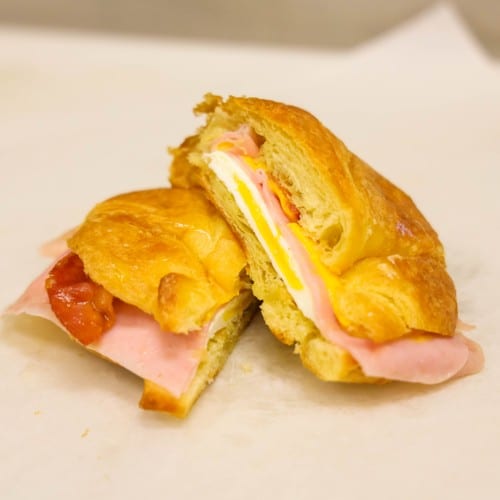Breakfast Croissant.