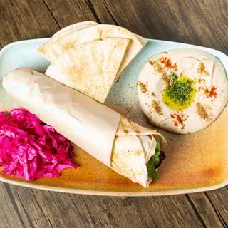 Chicken Kebab Wrap Combo