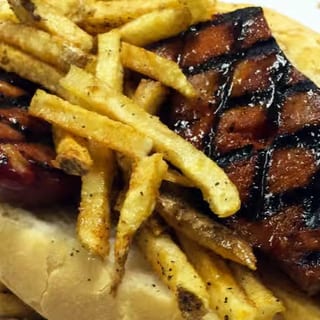 Chourcio & chips sandwich