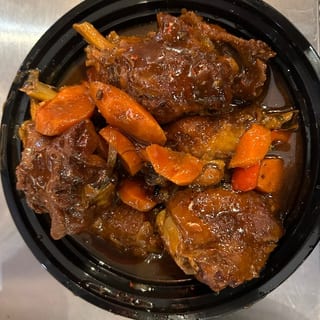 Side Brown Stew Chicken