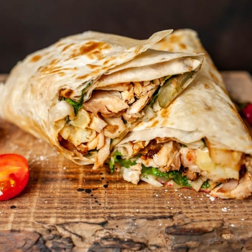 Buffalo Chicken Wrap.
