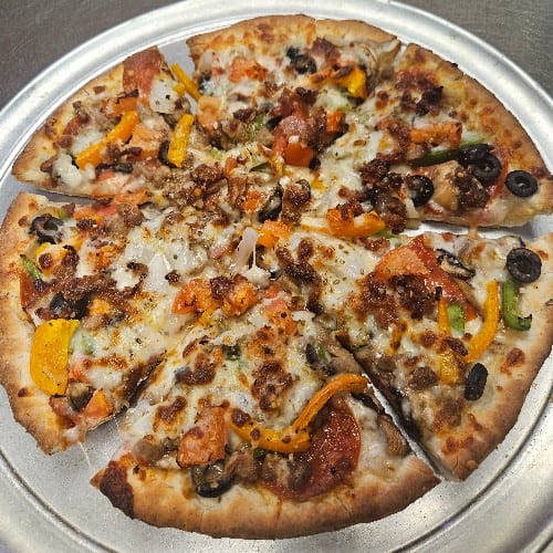 The Works Pizza (Medium).